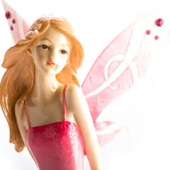 Pink Fashion Fairy Figurine1
